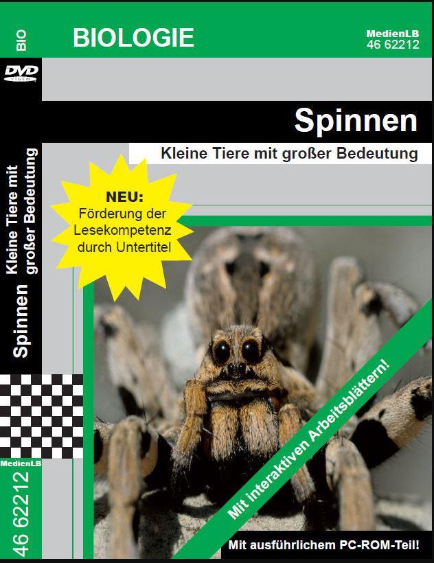 DVD * Spinnen * Kleine Tiere mit großer Bedeutung, Spinnen tragen zum biologischen Gleichgewicht bei