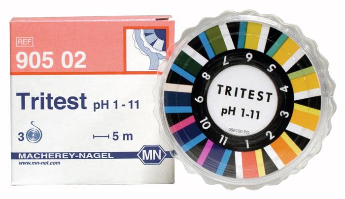 pH Testpapier Tritest pH 1 -11 Nachfüllpackung
