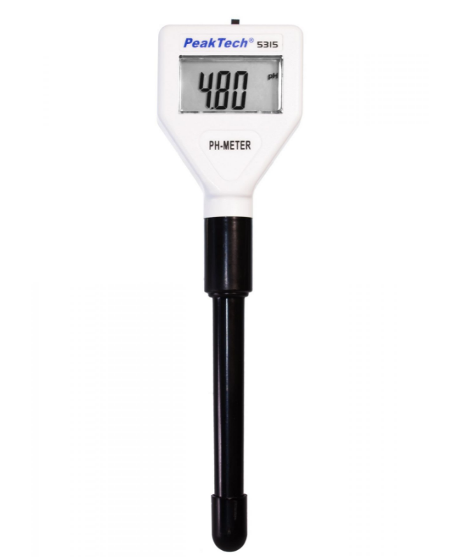 Digitales pH-Meter PH-Meter 0,00 ... 14.00 mit Beleuchtung und austauschbarer Sonde