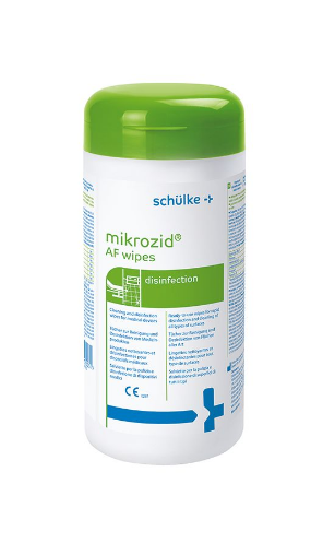 Mikrozid AF wipes Desinfektionstücher,150 Tücher in der Dose,18x14 cm.