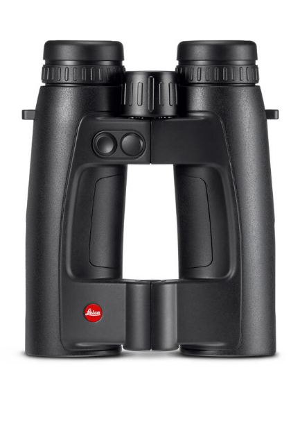 LEICA Fernglas GEOVID Pro 42, 10 x 42 HD mit Entfernungsmesser Schwarz: gummiarmiert Regenschulz und Tasche