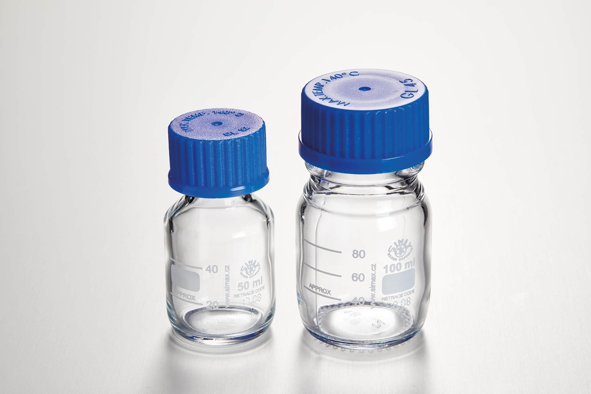 Laborflaschen aus Borosilikatglas