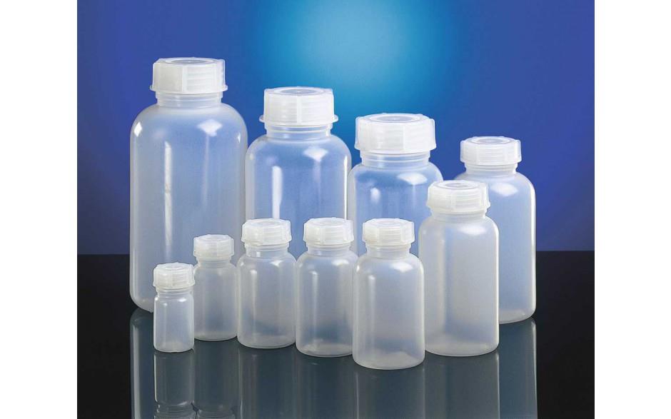 Weithalsflasche aus Polyethylen