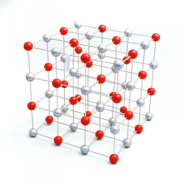 Natriumchlorid (Steinsalz) Kristallgittermodell
