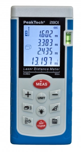 Laser-Entfernungsmessgerät PeakTech® 2801/2802